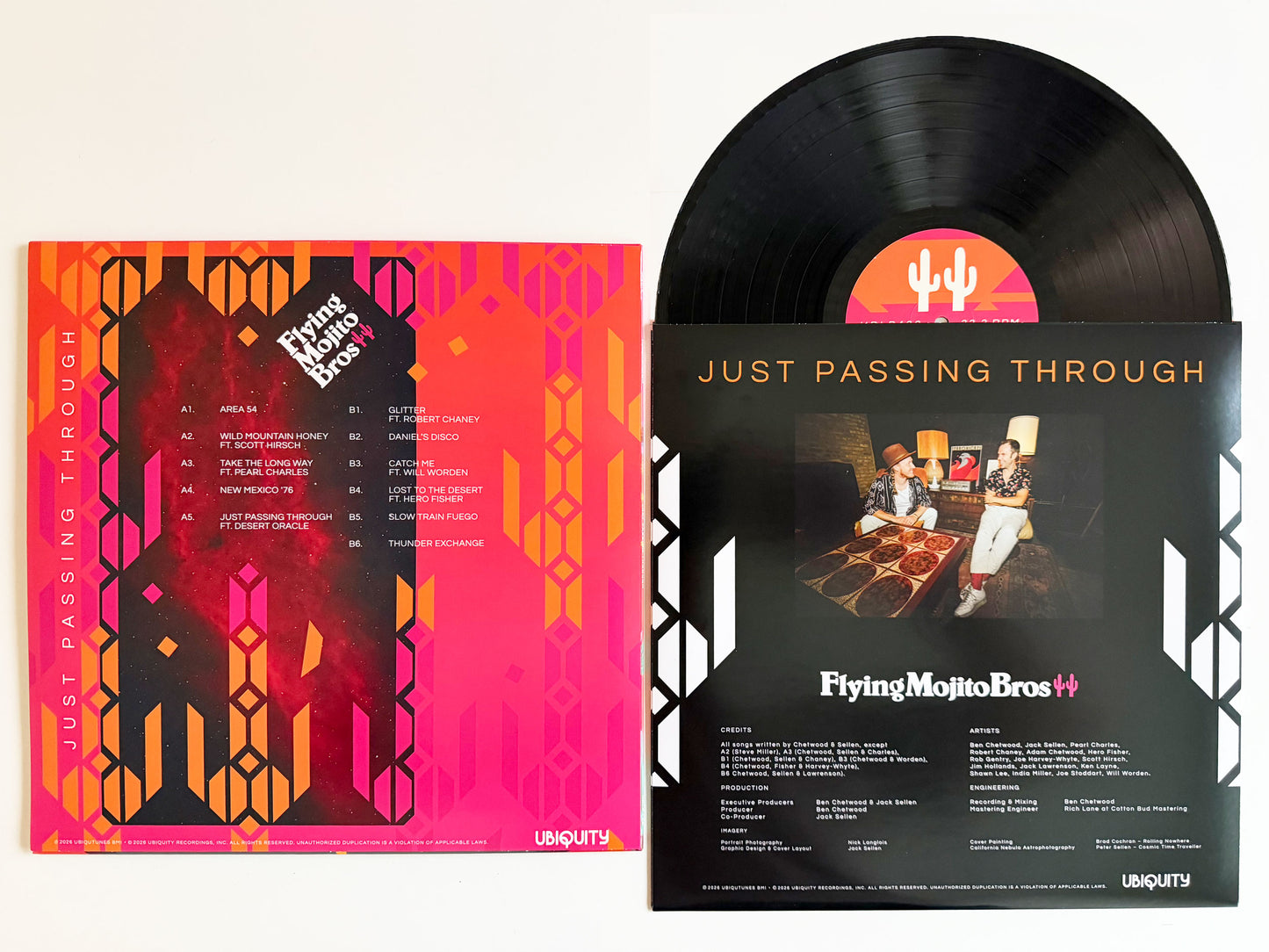 Flying Mojito Bros "Just Passing Through" LP