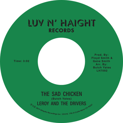 Leroy & The Drivers "The Sad Chicken" 7 Inch