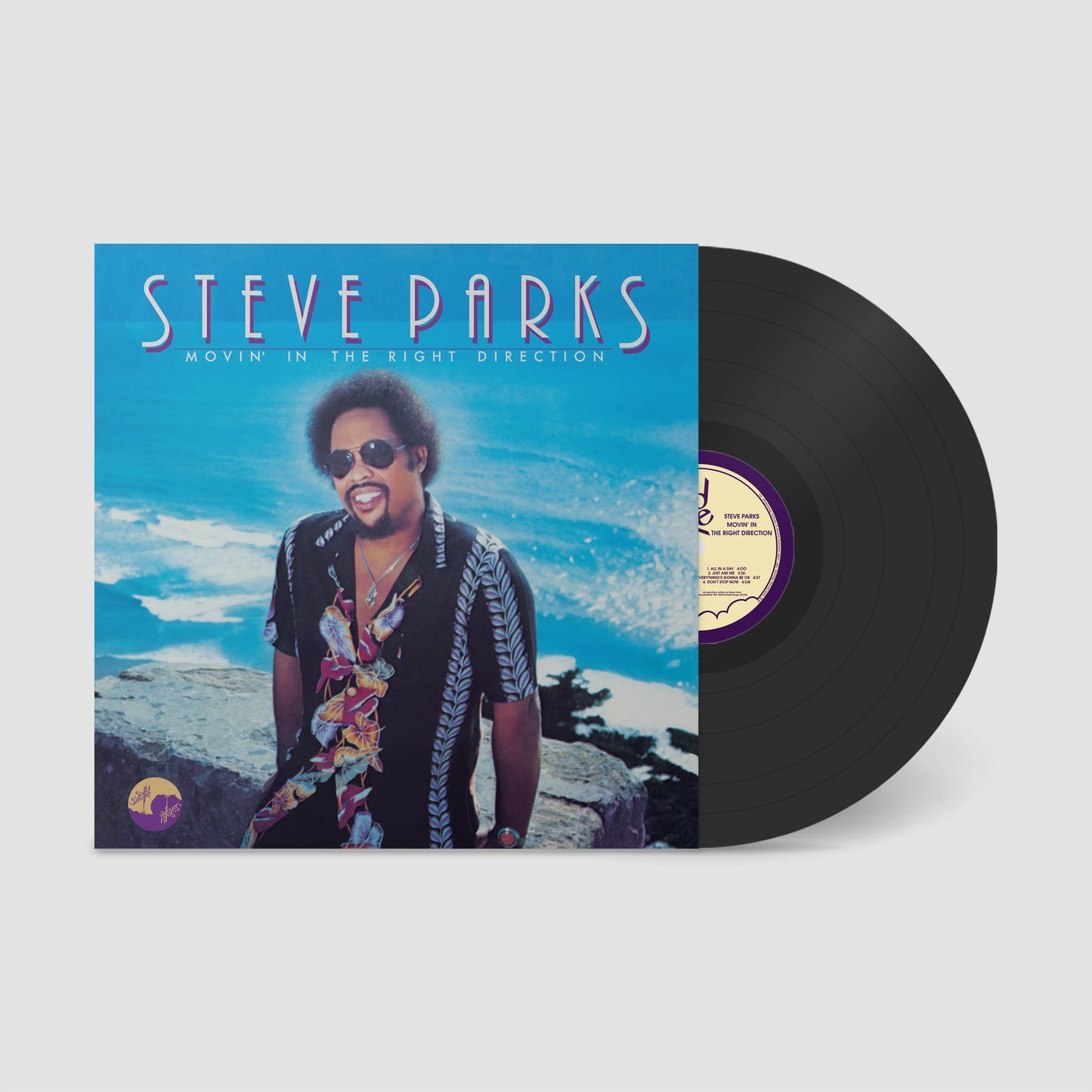 Steve Parks "Movin' In The Right Direction" LP