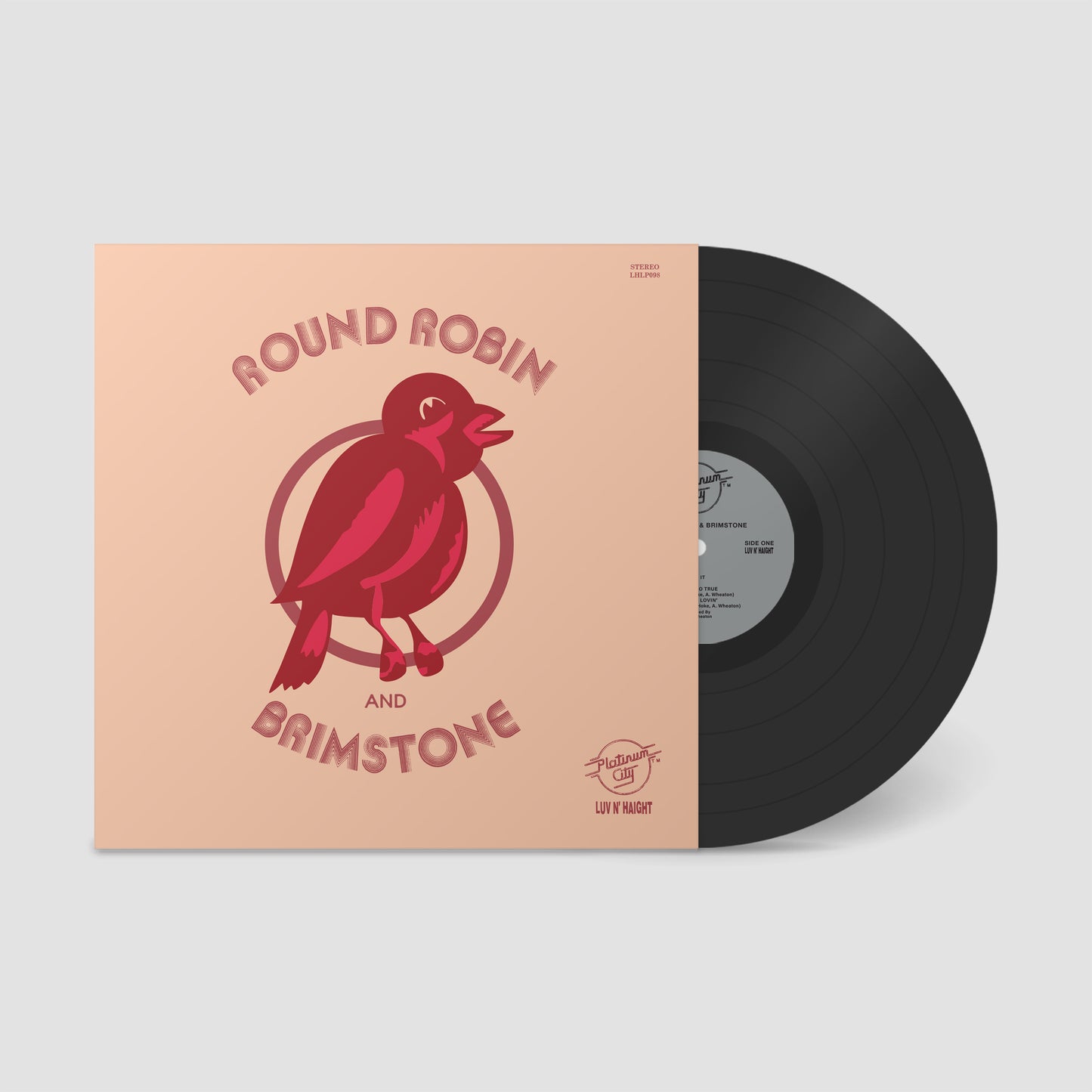 Round Robin and Brimstone "Round Robin and Brimstone" LP