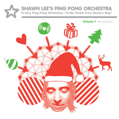 Shawn Lee's Ping Pong Orchestra "A Very Ping Pong Christmas: Funky Treats From Santa's Bag" LP"