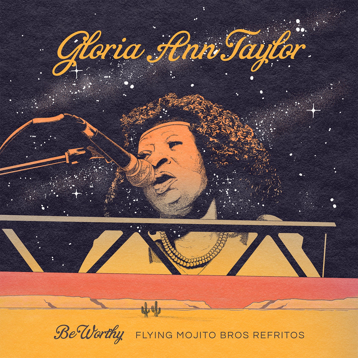 Gloria Ann Taylor & Flying Mojito Bros "Be Worthy (Flying Mojito Refritos)" LP