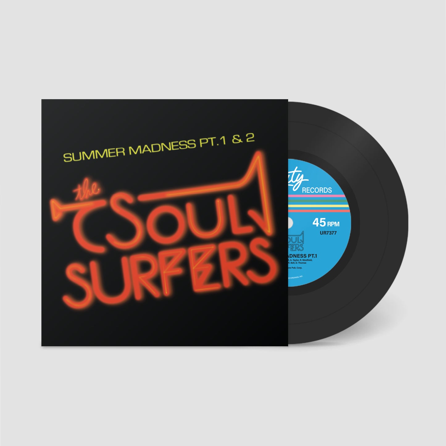 The Soul Surfers "Summer Madness Pt.1 & 2" 7 Inch