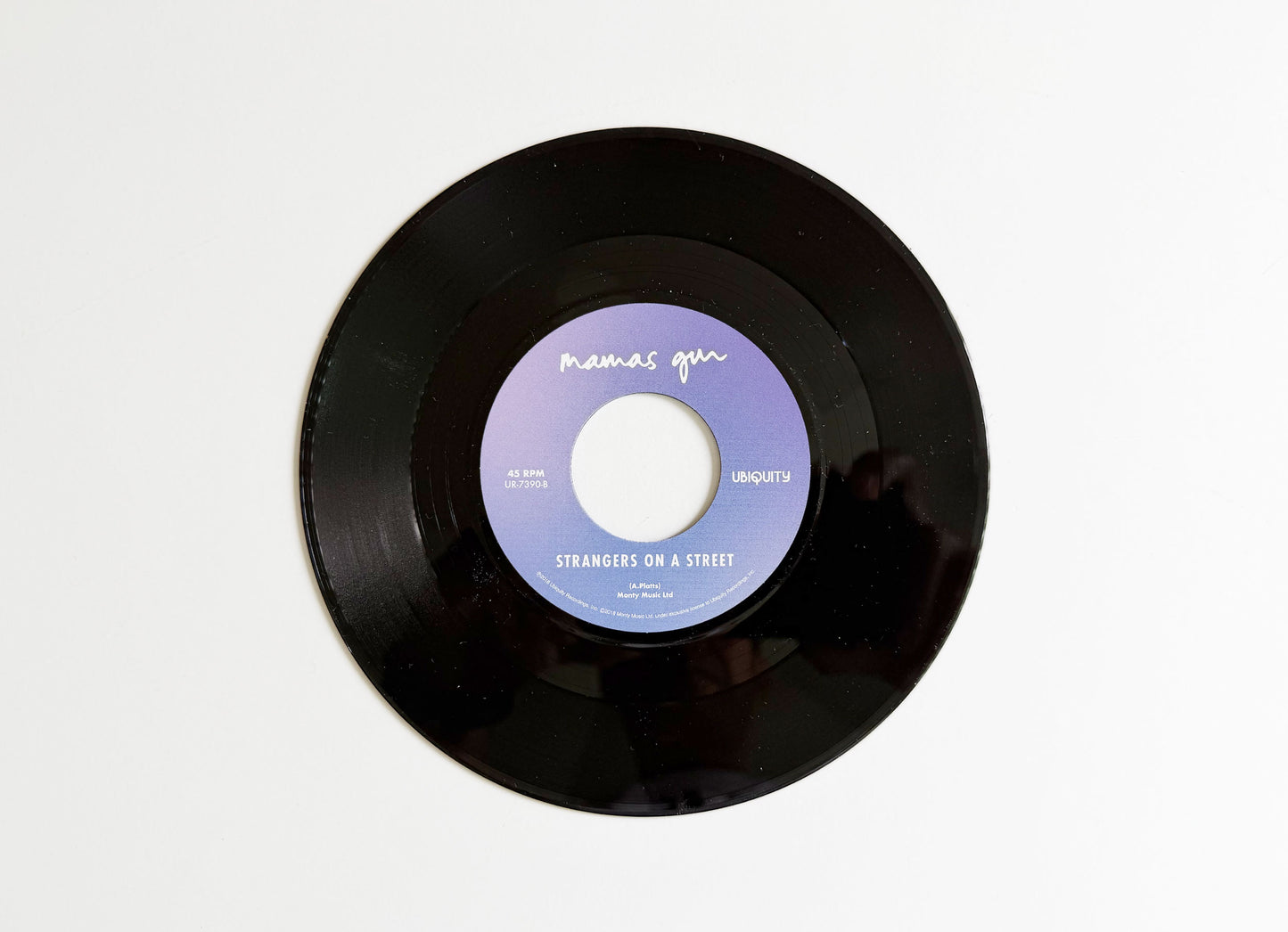 Mamas Gun "This Is The Day (Full Band Version) b/w Strangers On A Street" 7 Inch