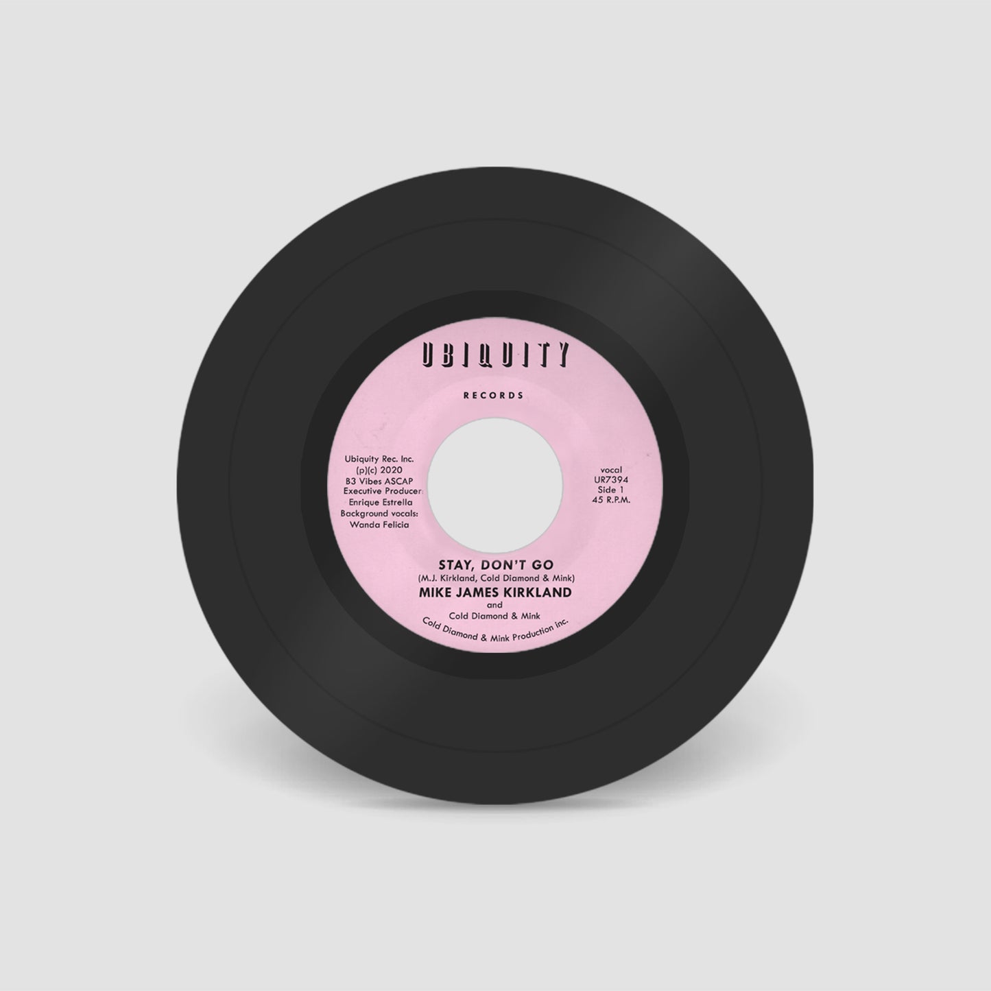 Mike James Kirkland "Stay, Don't Go" 7 Inch