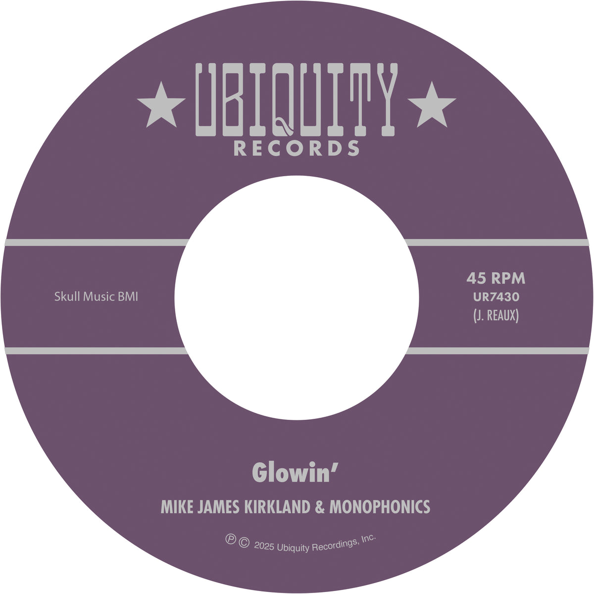 Mike James Kirkland & Monphonics "Glowin'" 7 Inch